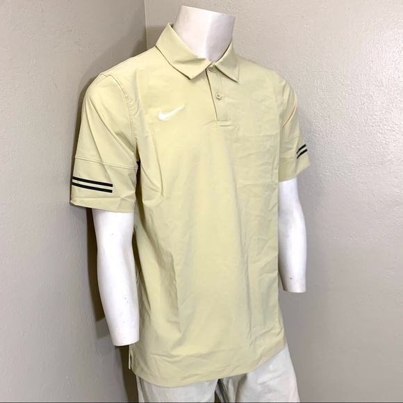 Nike Men’s Golf Yellow Gameday Polo - Picture 4 of 9